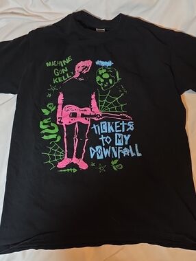 Machine Gun Kelly Tixkets To My Downfall Tour Tee Medium